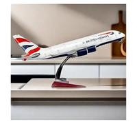 Display scale aircraft 1:160 For Britain 380 Plane Diecast Resin Airplane Static Scale Model Conference Table Ornament Suitable for gift giving(With light)