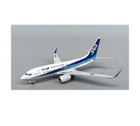 Display scale aircraft 1/400 For Japanese ANA B737-700 Aircraft Model Alloy Miniature Scale Airplane Decorative Bookcase Suitable for gift giving