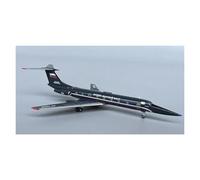 Display scale aircraft 1/400 For Russian Navy TU134-UBL Crew Trainer Model Alloy Finished Aircraft Holiday Party Gift Suitable for gift giving