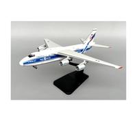 Display scale aircraft 1/400 For Russian Volga Dnieper AN-124 Transport Aircraft Model Alloy Finished Plane Decorative Bookcase Suitable for gift giving