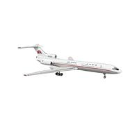 Display scale aircraft 1/400 For Tupolev TU-154B P-552 Air Koryo Plane Diecast Alloy Finished Aircraft Model Collection Souvenir Suitable for gift giving