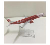 Display scale aircraft 16cm 1/400 For AirAsia Boeing 737 Airplane Diecast Metal Collection-level Aircraft Model Party Gift Suitable for gift giving