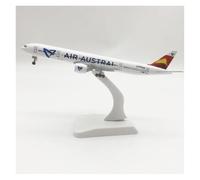 Display scale aircraft 20cm 1:400 For France Réunion Airlines Boeing 777 Alloy Aircraft Model Conference Table Ornament Suitable for gift giving