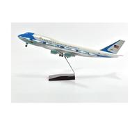 Display scale aircraft 46cm 1/160 For UNITED STATES OF AMERICA Air Force One Boeing 747 Diecast Scale Aircraft Suitable for gift giving(With light)