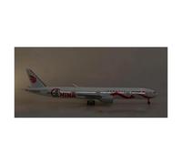 Display scale aircraft 47cm 1:157 For Air China B777 Aircraft Diecast Resin Airplane Static Scale Model Holiday Party Gift Suitable for gift giving(With lamp)