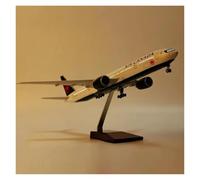 Display scale aircraft 47cm 1:157 For B777 Canada Air Airlines Aircraft Diecast Resin Airplane Static Scale Model Party Gift Suitable for gift giving(With LED)