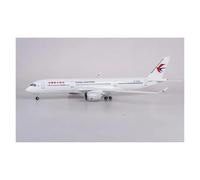 Display scale aircraft 47CM 1:80 For Airbus A320 China Eastern Airlines Finished Aircraft Model Reception Area Ornament Suitable for gift giving(With light)