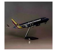 Display scale aircraft 47CM 1:85 For Airbus Boeing B737 American Southwest Diecast Resin Aircraft Model Collection Souvenir Suitable for gift giving(With LED)