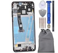 Display Screen Touch Digitizer with Screen Frame for Huawei P30 lite Black 6.15