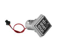 Display Square Hour Meter Precisions Timing LED High Brightness Counter for Power Communication & Machinery Impacts Resistant Timer