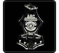 Display stand 3D angled for Lego 75402-8088-7259 ARC-170 Starfighter + minifigures slots (A1034)