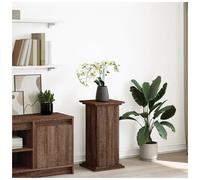 Display Stand Brown Oak 31x30x60cm Engineered Wood Textured Indoor Plant Stand