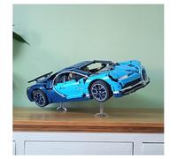 Display Stand compatible with Lego Technic Bugatti Chiron 42083 | Display your model securely | Heavy Duty stainless steel | Car NOT included