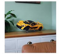 Display Stand compatible with Lego Technic McLaren P1 42172 | Display your model securely | Heavy Duty stainless steel | Car NOT included