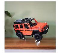 Display Stand compatible with Lego Technic Mercedes G 500 42177 G-Wagon G500 | Display your model securely | Heavy Duty stainless steel | Car NOT included
