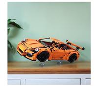 Display Stand compatible with Lego Technic Porsche 911 GT3 RS 42056 | Display your model securely | Heavy Duty stainless steel | Car NOT included