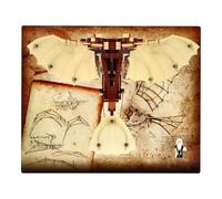Display Stand compatible with Wall Display for LEGO 10363 Icons: Leonardo da Vinci's Flying Machine