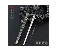 (Display stand only1, One size) 22cm Aerondight Geralt Witcher 1/6 Metal Sword Weapon Model Game Peripheral Home Ornament Decoration Crafts Toy for Male Boy Kid