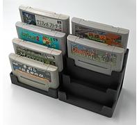 Display Stand Tower Holder for Super Famicom Cartridges - Holds 8 Games