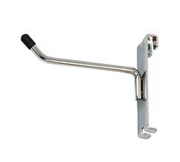 Display Stands Grid Panel 100MM Single Hooks X 50 Chrome New (J26)