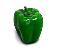 Display Stands Ltd - 3PCS Artificial Foam Bell Peppers - Home Decoration, Kitchen, Florist Cafe, Restaurant, Hotel, Farm Shop (FF1+) (Green)