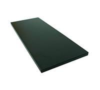 Display Stands Ltd 600mm x 300mm Wooden Shelf for Slatwall Panels & Home with Optional Shelf Brackets (D21+) (Black, No Brackets Required)