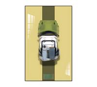 Display wall panel for LEGO Technic Land Rover Defender 42110, suitable for model kits, and a gift for collectors (display wall panel included). (C)