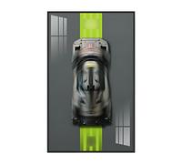 Display wall panel for the LEGO Technic Peugeot 9x8 Le Mans 24 Hours Hybrid Supercar 42156, suitable for model kits, a collector's gift (display wall panel included). (A)