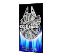 Display Wallboard Compatible with Lego 75257 Millenium Falcon