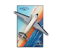 Display Wallboard for Le-go 11378 passenger aircraft Set, Wall photo frame, Wall Mount Display Stand Art Wall Mount Frame,(Model not Included)