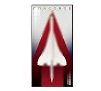 Display Wallboard for Lego 10318 Concorde - Wall Mount Display Stand Art Wall Mount Frame for Concorde Building Set, for Concorde Enthusiasts - 60 x 120 CM