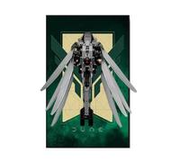 Display Wallboard for Lego 10327 Royal Flapping-Wing Aircraft Building Set, Wall Mount Display Wallboard - Only Display Board, Display Board Compatible with Lego 10327 (Picture Frame A (no lights))