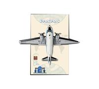 Display Wallboard for Lego 11378 Concorde - Wall Mount Display Stand Art Wall Mount Frame for Concorde Building Set, for Concorde Enthusiasts - 60 x 120 CM (11378 A)