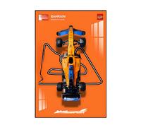 Display Wallboard for lego 42141 F1 Technic McLaren Formula Racing Car, Adult Decorative Painting, Gift for Lego Lovers (Model Not Included) (E)