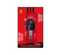 Display Wallboard for Lego 42143 Racing Model, Decorative Display Panels for Lego Car Wall Mounted Displays, Wallboard Gift(Only Display Wallboard, NO Model) (Option 5)