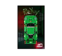 Display Wallboard for Lego 42224 Racing Car Building Set, Wall Mount Display Wallboard - Only Display Board, Display Board Compatible with Lego 42224 (Style A (Without lights))