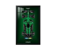 Display Wallboard for Lego 42240 Racing Cars Building Set, Wall Mount Display Wallboard - Only Display Board, Display Board Compatible with Lego 42240 (Picture Frame A (Without lights))