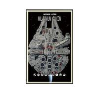 Display Wallboard for Lego 75192 Ultimate Millennium Falcon - Wall Mount Display Stand Art Wall Mount Frame for Racing Car Building Set, for Car Enthusiasts - 50 x 80 CM (75192 USB LED Light E)