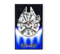 Display Wallboard for Lego 75257 (for Lego Millennium Falcon 75257)