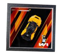 Display Wallboard for Lego 77252 77253 77254 Speed Super Racing Building Sets, Compatible with 77255 77256 77257 Display Frame, Ideas for Lego Car Wall Mount Display Lovers, Only Frame (77257)