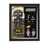 Display Wallboard for Lego 77252 F1 Racing Car, Photo Frame Storage Display Board, Ideas for Car Wall Mount Frame Lover (Model not Included)