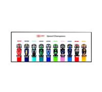 Display Wallboard for Lego Speed Racing 77242-77251 Toys Model Set Wall Frame, Decorative Painting Display Stand, Compatible with 77242-77251(Only Frame)