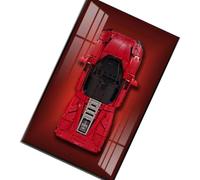 Display Wallboard for Lego Technic 42143 Race Car, Gift Ideas for Lego Car Wall Mount Enthusiast,Compatible with 42143 （ Only Wallboard）