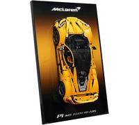 Display Wallboard for LEGO Technic 42172 McL*aren P1,Decorative background board, Gift for Lego Car Wall Mount Enthusiast (Only Wallboard) (A)
