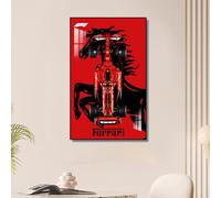 Display Wallboard for Lego Technic 42207 Ferrari SF-24 F1 Car or Adults,Gift ldeas for Lego Car Wall Mount Enthusiasts,Compatible with Lego, Wall Mount,Only Wallboard (D)