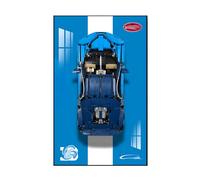 Display Wallboard for Lego Technic Bugatti Chiron 42083 Race Cart, Adult Decorative Painting, Gift for Lego Lovers (Model Not Included) (F)