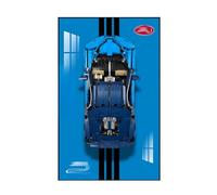 Display Wallboard for Lego Technic Bugatti Chiron 42083 Race Cart, Adult Decorative Painting, Gift for Lego Lovers (Model Not Included) (G)