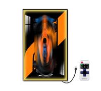 Display Wallboard for LEGO Technic F1 Supercar (With light,42141)