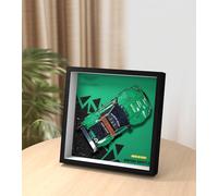 Display Wallboard for Speed Champions Aston Martiin Safety Car 76925, Gift Ideas for Lego Car Wall Mount Lover (Model Not Included) 8.08x8.08 inches (Green)