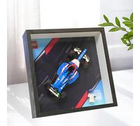 Display Wallboard Wall Mount for LE-GO for Speed F-1 10-in-1 77242 77243 77244 77247 77250 77251 with Le-go Car Hook Bracket Wall Chart Gift Ideas Decoration (No Model) (77246)